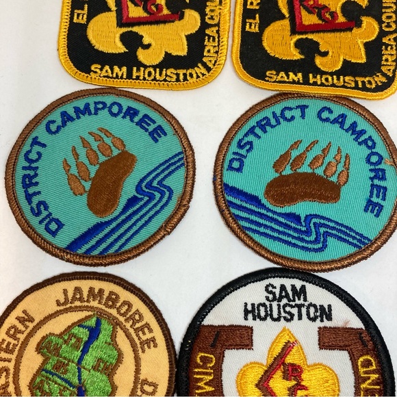 6 Vintage Boy Scouts Patches 1970s - Picture 3 of 7